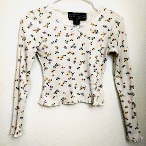 POLY&ESTER cropped thermal